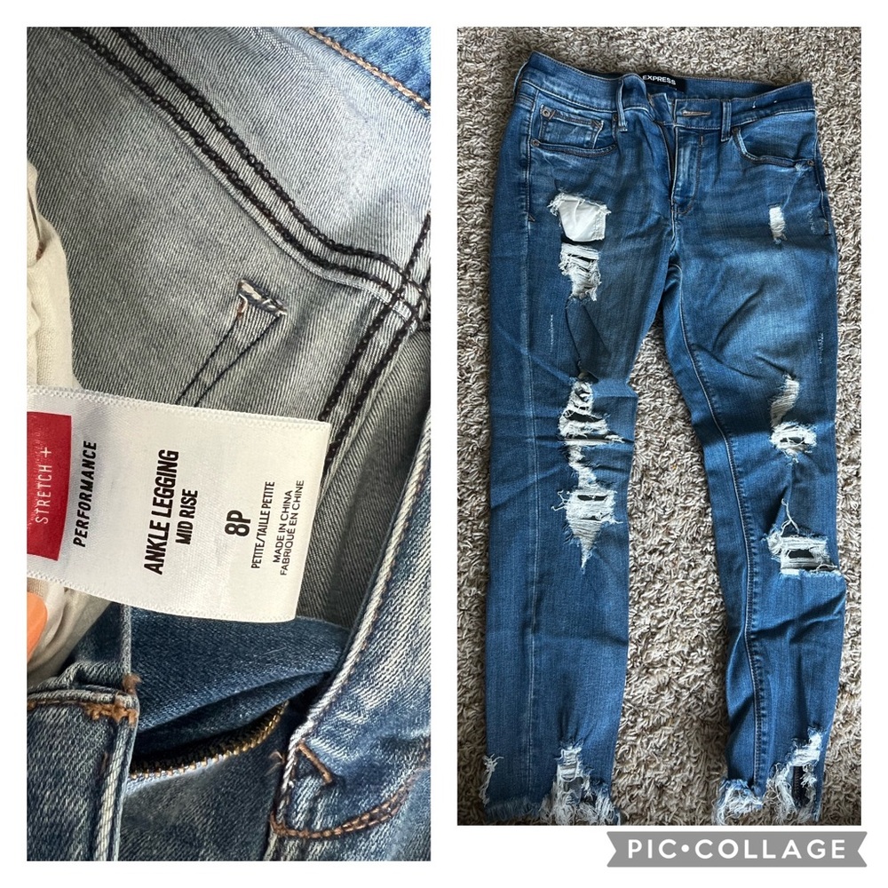 Express 8 petite jeans